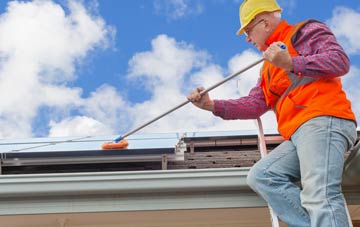 Crooked Withies soft wash roof cleaning